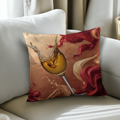 Wine Bliss - Pillow Cover With Insert