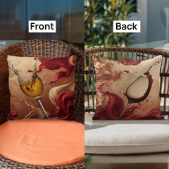 Wine Bliss - Pillow Cover With Insert