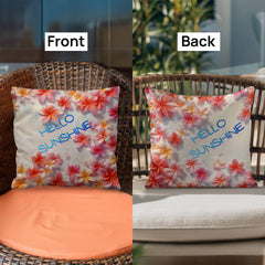 Hello Sunshine - Pillow Cover With Insert