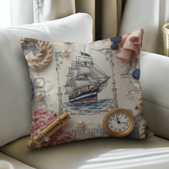 Majestic Mariner - Pillow Cover With Insert