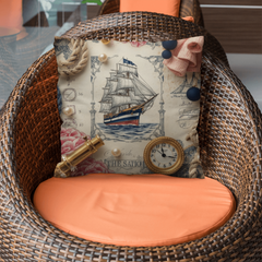 Majestic Mariner - Pillow Cover With Insert