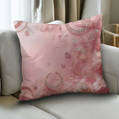 Pink Luxe - Pillow Cover With Insert