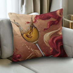 Wine Bliss - Pillow Cover With Insert
