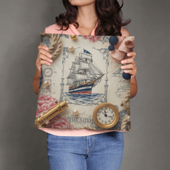 Majestic Mariner - Pillow Cover With Insert