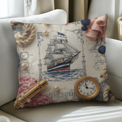 Majestic Mariner - Pillow Cover With Insert