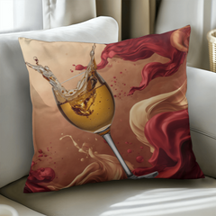 Wine Bliss - Pillow Cover With Insert