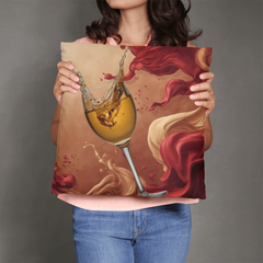 Wine Bliss - Pillow Cover With Insert