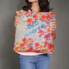 Hello Sunshine - Pillow Cover With Insert