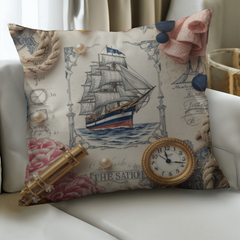 Majestic Mariner - Pillow Cover With Insert