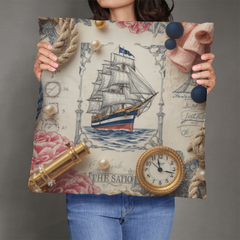 Majestic Mariner - Pillow Cover With Insert