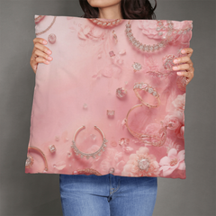 Pink Luxe - Pillow Cover With Insert
