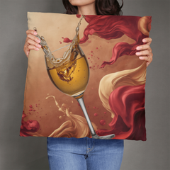 Wine Bliss - Pillow Cover With Insert
