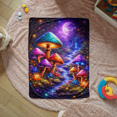 Magic Moon - Sherpa Fleece Blanket