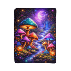 Magic Moon - Sherpa Fleece Blanket