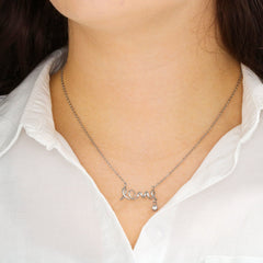 My Dear Mom - Love Necklace (for Mom)