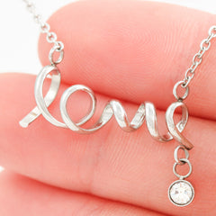 My Dear Mom - Love Necklace (for Mom)