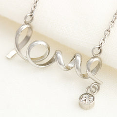 My Dear Mom - Love Necklace (for Mom)
