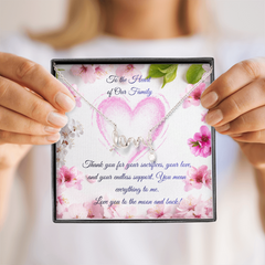 My Dear Mom - Love Necklace (for Mom)