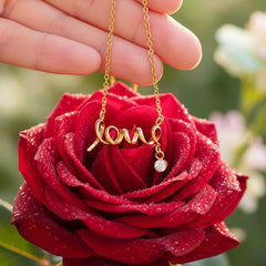My Dear Mom - Love Necklace (for Mom)
