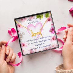 My Dear Mom - Love Necklace (for Mom)