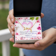 My Dear Mom - Love Necklace (for Mom)