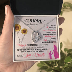 You Are My Sunshine - Forever Love Necklace (For Mom)