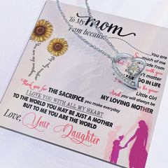 You Are My Sunshine - Forever Love Necklace (For Mom)