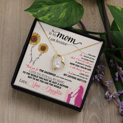 You Are My Sunshine - Forever Love Necklace (For Mom)