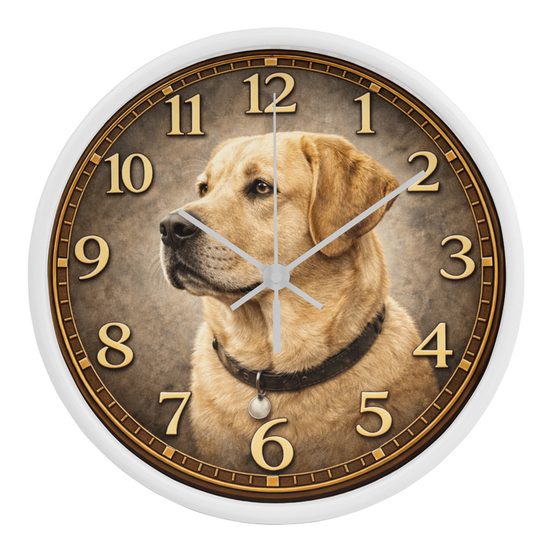 Brave Labrador Retriever - Wood Frame 10