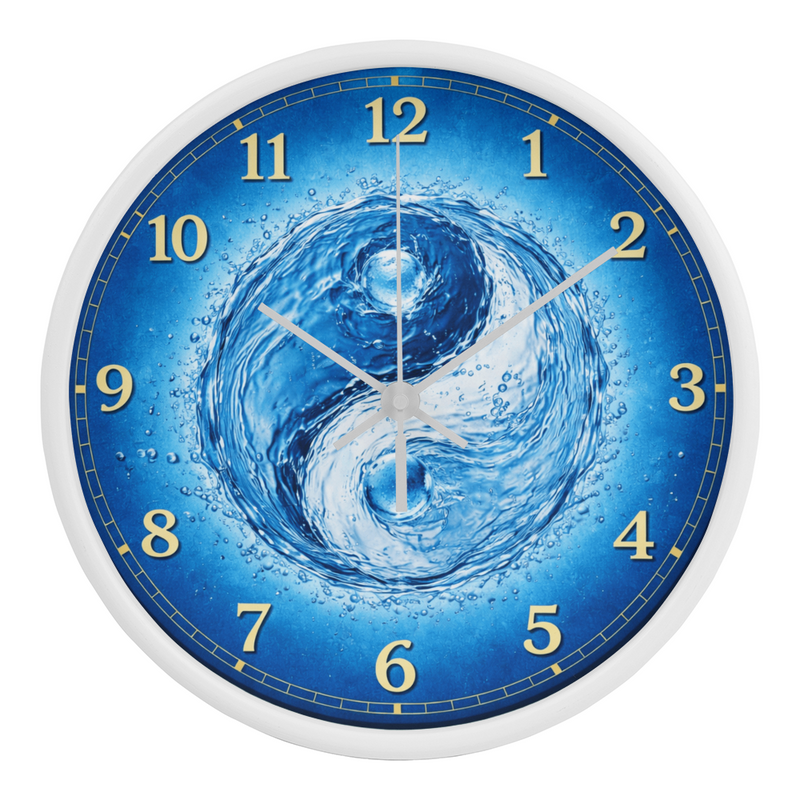 Flowing Yin & Yang  - Wood Frame 10