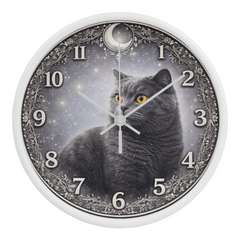 Noble British Shorthair - Wood Frame 10 " Clock