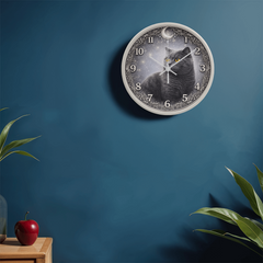 Noble British Shorthair - Wood Frame 10 " Clock