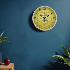 Thank you for Everything - Wood Frame 10" Clock