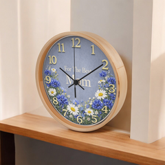 For The Best Mom - Wood Frame 10" Clock