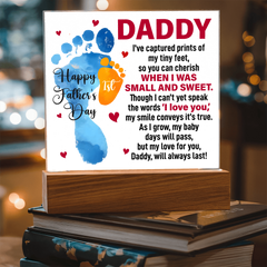 When I Was Small and Sweet - Acrylic Square