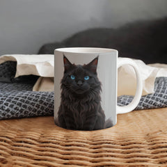 Maine Coon Love  - Custom -Made Ceramic Cup