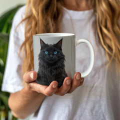 Maine Coon Love  - Custom -Made Ceramic Cup