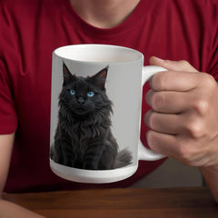 Maine Coon Love  - Custom -Made Ceramic Cup