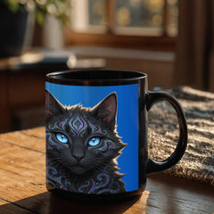 Mystic Cat - Custom-Made Ceramic Mug