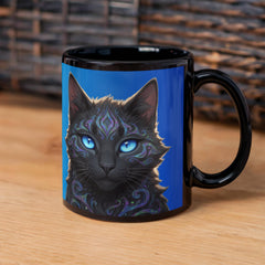 Mystic Cat - Custom-Made Ceramic Mug