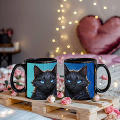 Mystic Cat - Custom-Made Ceramic Mug