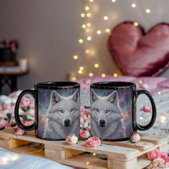 Spirit Wolf - Custom-Made Ceramic Mug