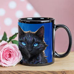 Mystic Cat - Custom-Made Ceramic Mug