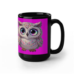 Cosmic Owl - Custom-Made Ceramic Mug