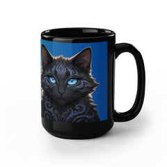 Mystic Cat - Custom-Made Ceramic Mug