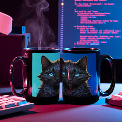 Mystic Cat - Custom-Made Ceramic Mug