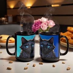 Mystic Cat - Custom-Made Ceramic Mug