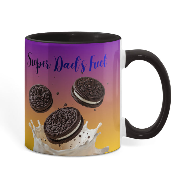 Super Dad's Fuel - Color Accent Mug