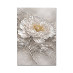 Elegant White Peony - Wall Art on Canva