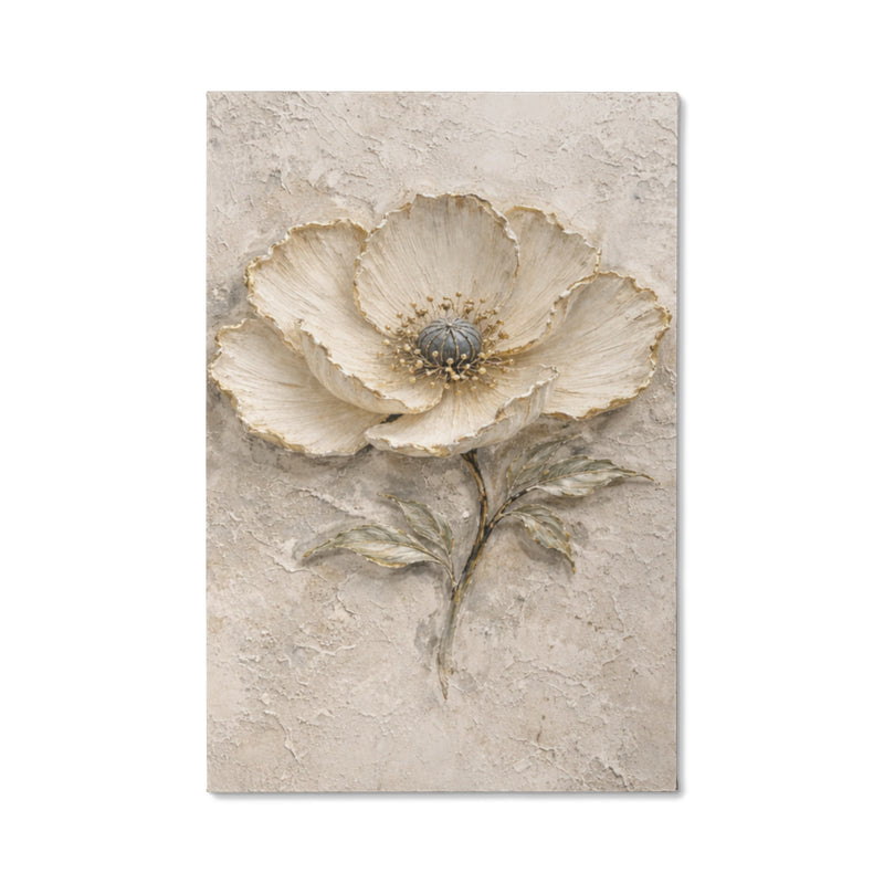 Luxury Neutral Floral  - Wall Art on Canva